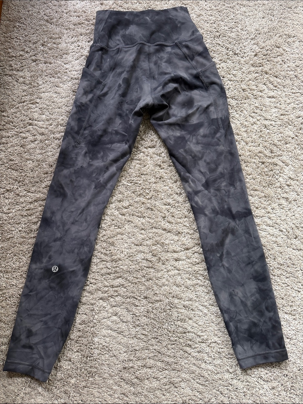 lululemon athletica Black Tie-Dye High-Rise Leggings - Picture 3 of 8